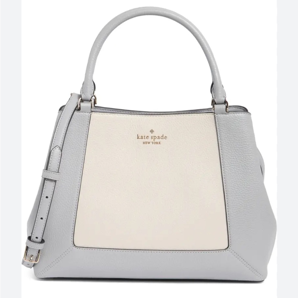 Kate Spade Leather Satchel w/Crossbody